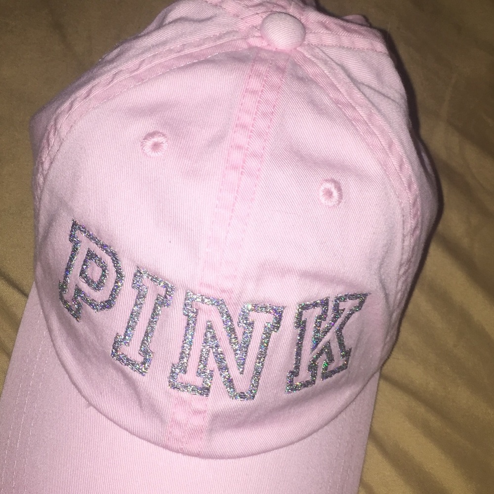 PINK hat.